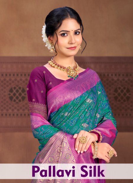 Pallavi Silk By Bunawat Soft Silk Saree